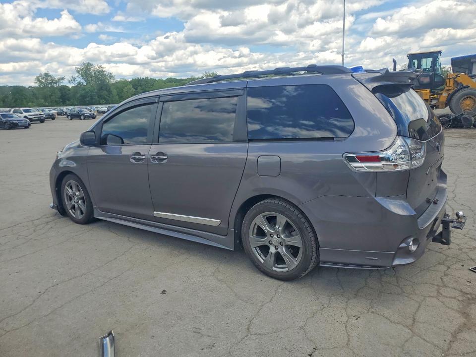 2017 Toyota Sienna მანქანა იყიდება აუქციონზე, vin: 5TDXZ3DC1HS849816, აუქციონის ნომერი: 58197996