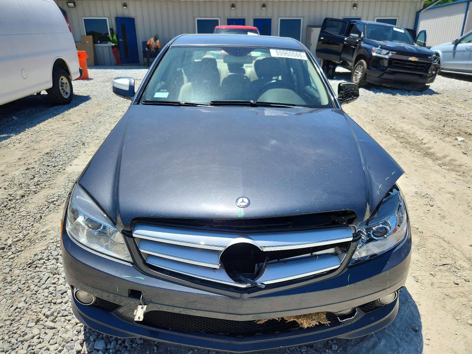 Продажа на аукционе авто 2009 Mercedes-benz C, vin: WDDGF54X79R053584, номер лота: 55960066