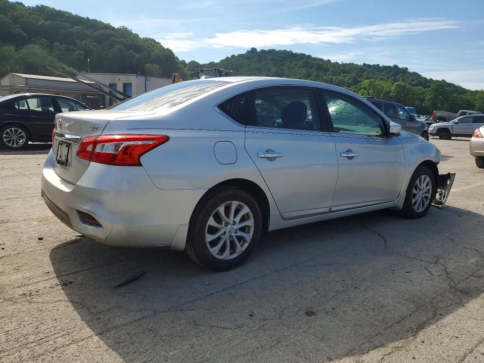 57312196 :رقم المزاد ، 3N1AB7AP5KY245827 vin ، 2019 Nissan Sentra مزاد بيع
