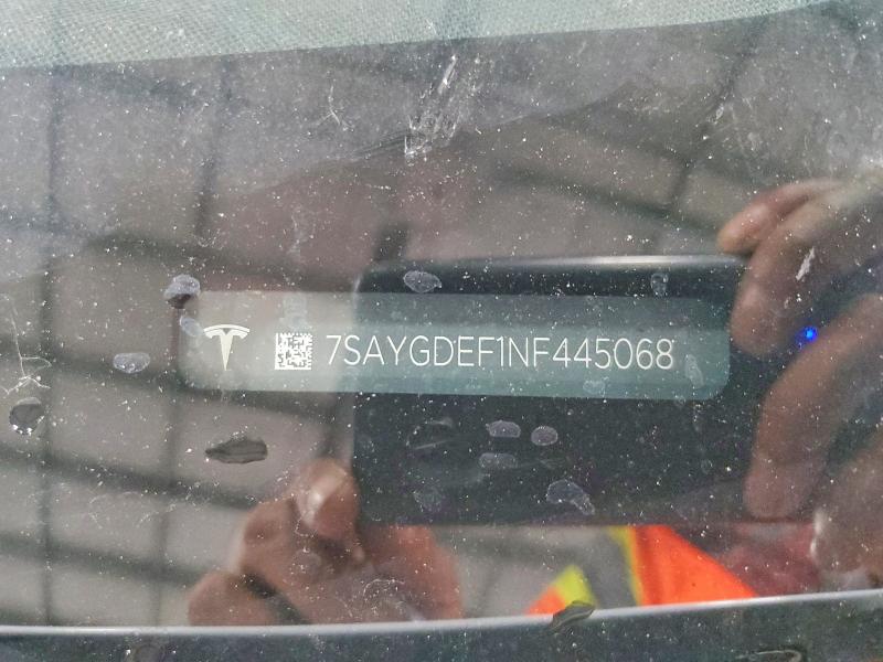 Aukcja sprzedaży 2022 Tesla Model Y, vin: 7SAYGDEF1NF445068, numer aukcji: 55649776