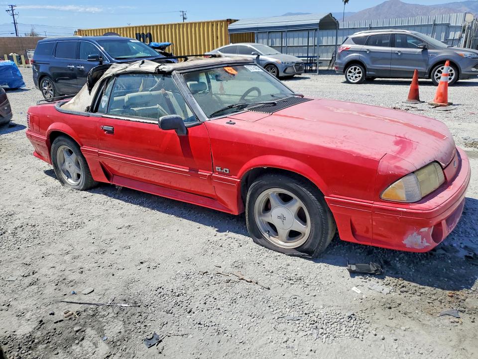 1991 Ford Mustang მანქანა იყიდება აუქციონზე, vin: 1FACP45E5MF131616, აუქციონის ნომერი: 57375426