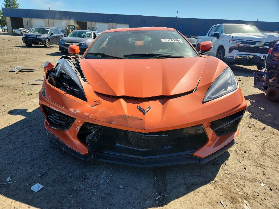 2020 Chevrolet Corvette მანქანა იყიდება აუქციონზე, vin: 1G1Y72D42L5114668, აუქციონის ნომერი: 55754136