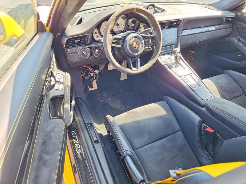 59167236 :رقم المزاد ، WP0AE2A93JS186024 vin ، 2018 Porsche 911 مزاد بيع