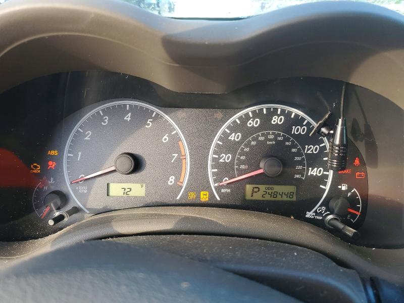 2010 Toyota Corolla მანქანა იყიდება აუქციონზე, vin: 2T1BU4EE7AC509728, აუქციონის ნომერი: 56396296