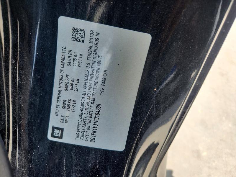 55672806 :رقم المزاد ، 2G1FK1EJ1F9164280 vin ، 2015 Chevrolet Camaro مزاد بيع