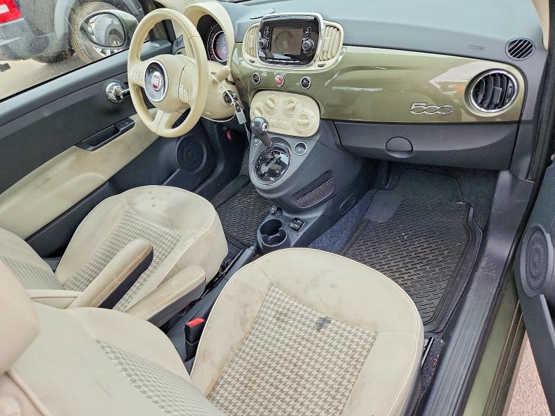 2018 Fiat 500 მანქანა იყიდება აუქციონზე, vin: 3C3CFFKH9JT377887, აუქციონის ნომერი: 58230256