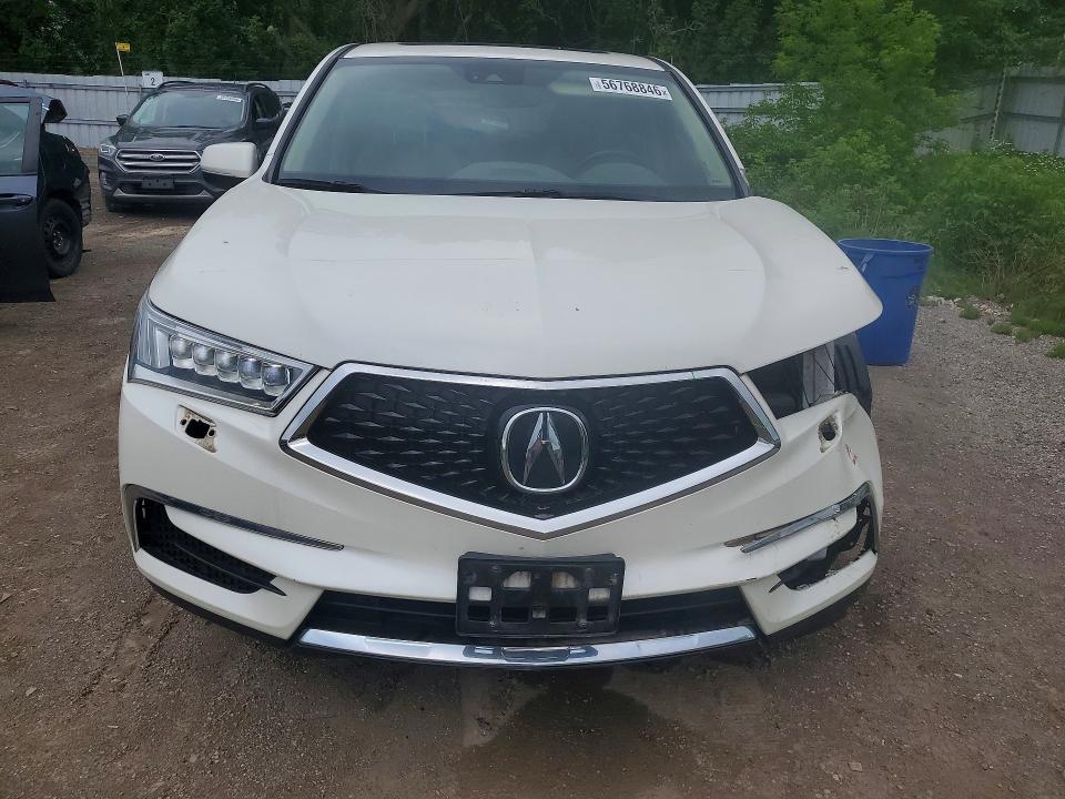 56768846 :رقم المزاد ، 5FRYD4H45HB504402 vin ، 2017 Acura Mdx مزاد بيع