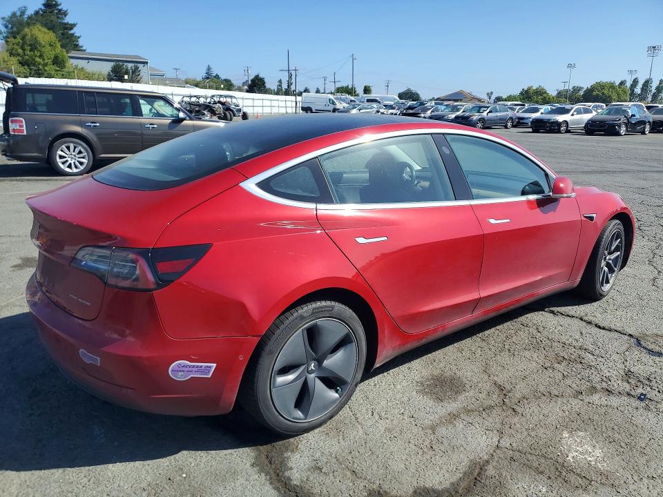 2018 Tesla Model 3 მანქანა იყიდება აუქციონზე, vin: 5YJ3E1EB7JF129726, აუქციონის ნომერი: 59194476