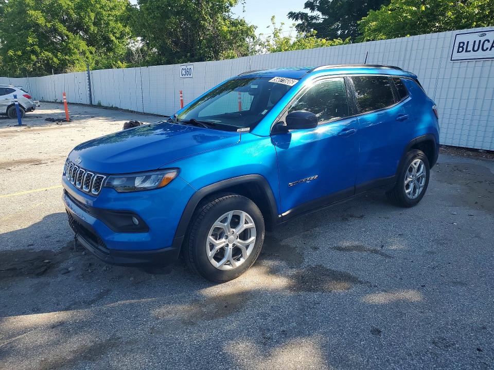 56871606 :رقم المزاد ، 3C4NJDBN8RT122575 vin ، 2024 Jeep Compass مزاد بيع