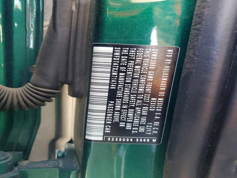 Aukcja sprzedaży 2018 Volkswagen Beetle, vin: 3VWFD7ATXJM714746, numer aukcji: 59116826