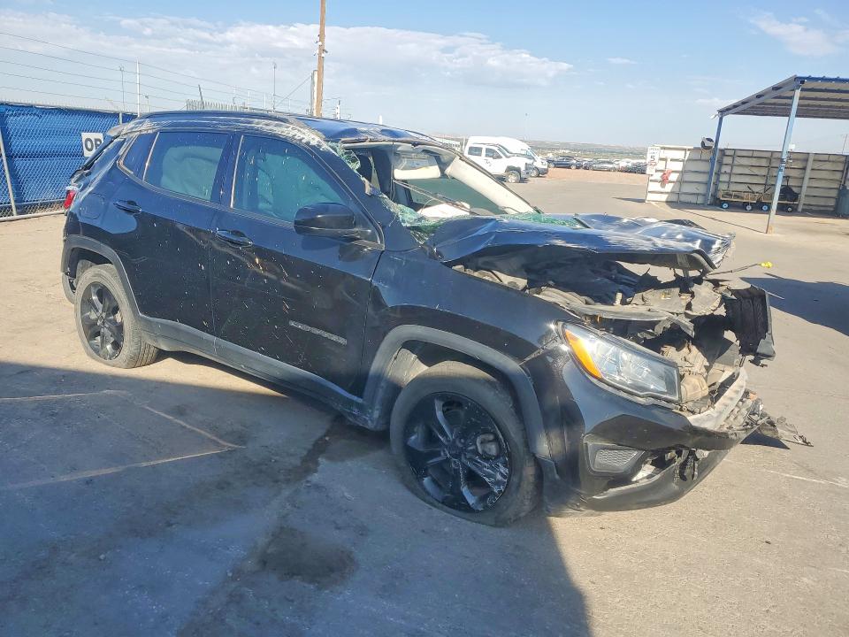 56820566 :رقم المزاد ، 3C4NJDBB7LT251680 vin ، 2020 Jeep Compass مزاد بيع