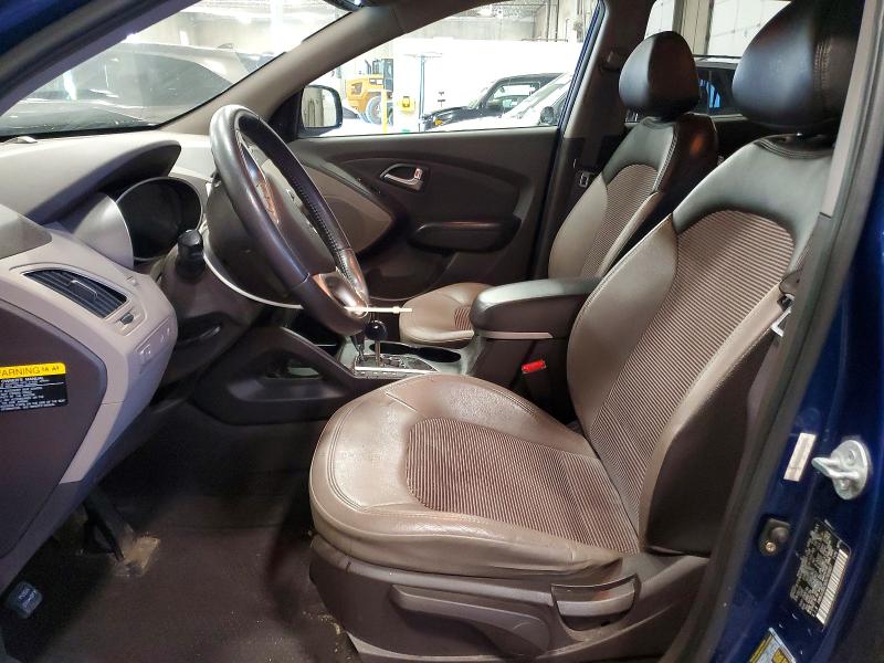2013 Hyundai Tucson მანქანა იყიდება აუქციონზე, vin: KM8JU3AC6DU769907, აუქციონის ნომერი: 55778666