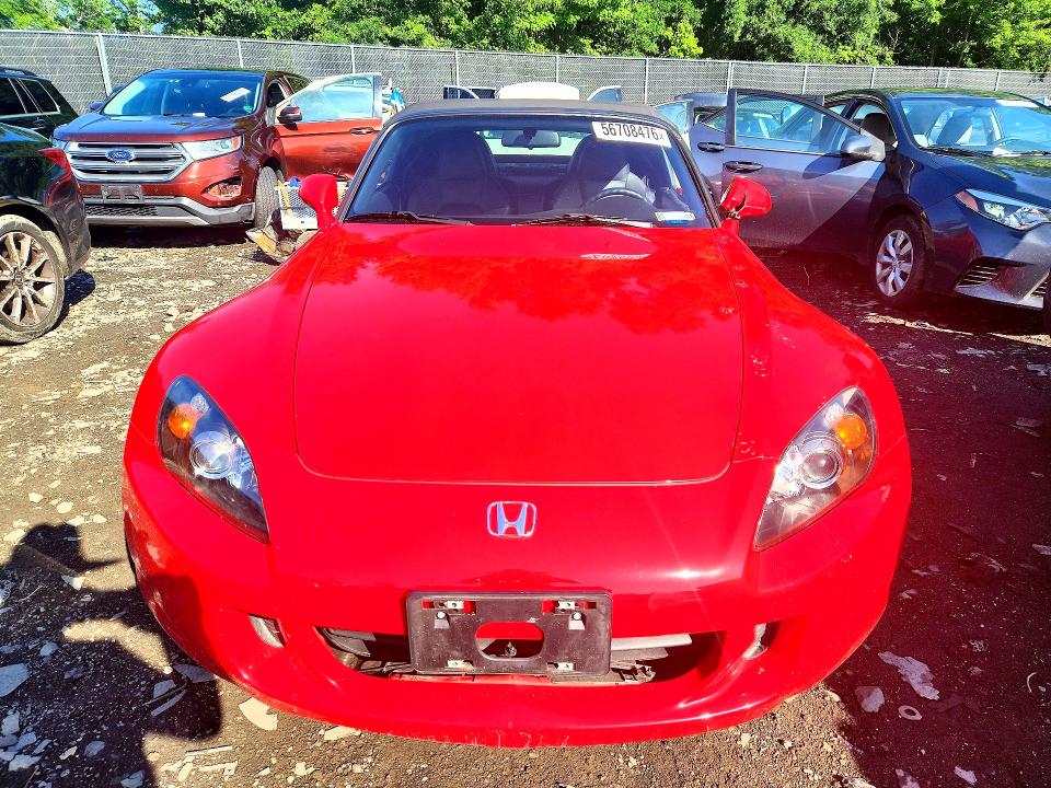 Продажа на аукционе авто 2007 Honda S2000, vin: JHMAP21407S001143, номер лота: 56708476