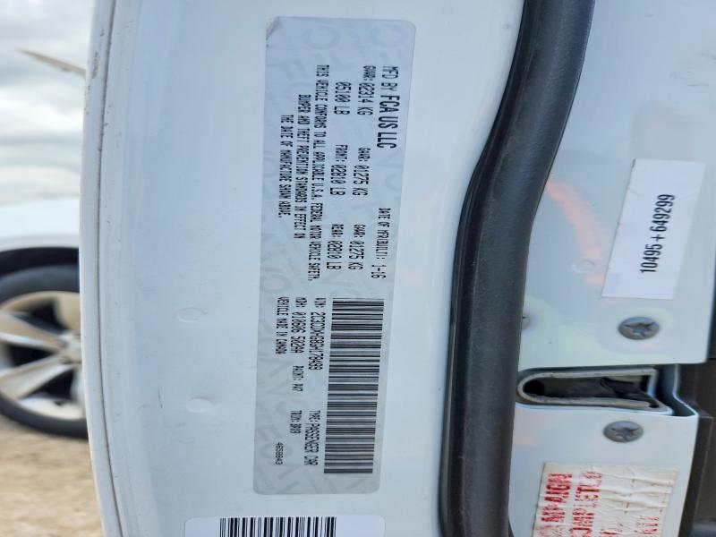 56590326 :رقم المزاد ، 2C3CDXHG8GH178499 vin ، 2016 Dodge Charger مزاد بيع