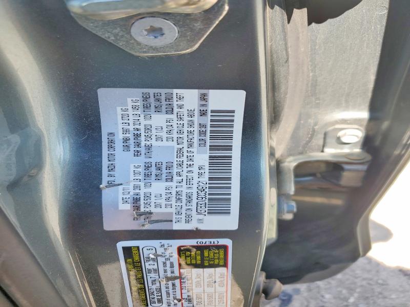 57443206 :رقم المزاد ، JM3TB3DV9C0349121 vin ، 2012 Mazda Cx-9 مزاد بيع