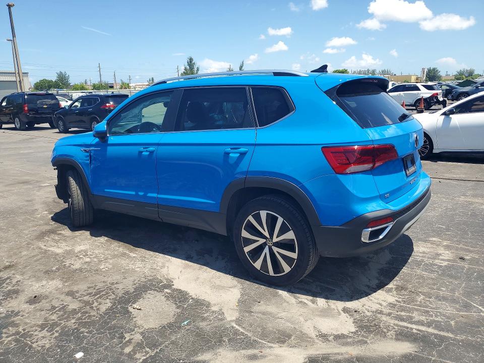 2023 Volkswagen Taos მანქანა იყიდება აუქციონზე, vin: 3VVEX7B23PM377522, აუქციონის ნომერი: 58436406