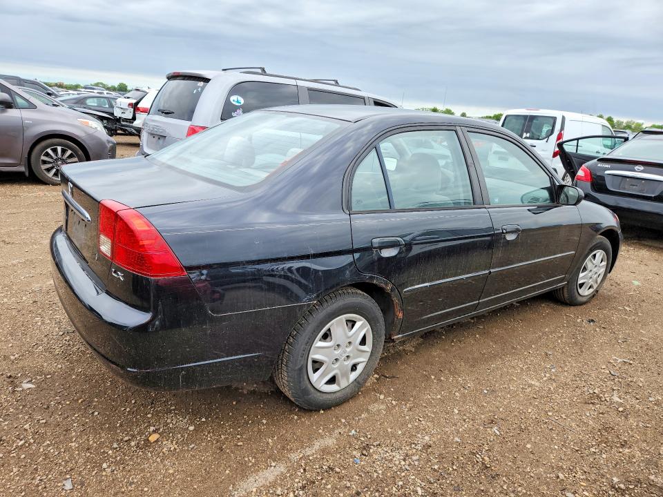54560156 :رقم المزاد ، JHMES16513S000539 vin ، 2003 Honda Civic مزاد بيع