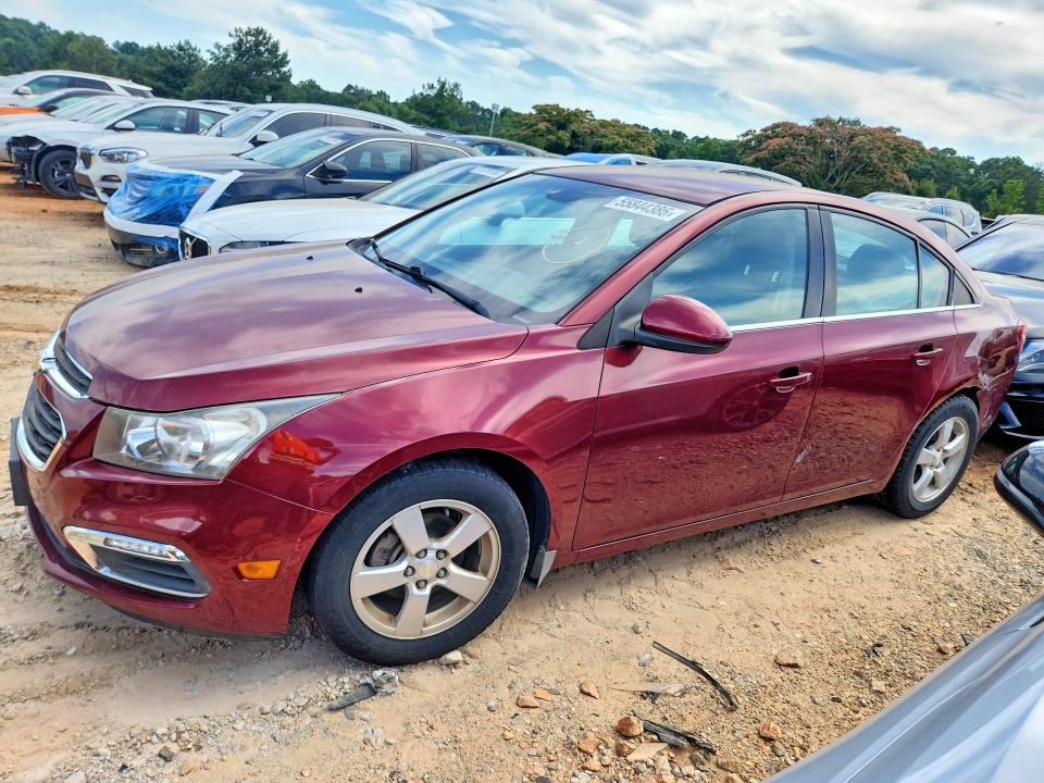 2016 Chevrolet Cruze Limited მანქანა იყიდება აუქციონზე, vin: 1G1PE5SB0G7169182, აუქციონის ნომერი: 55844386