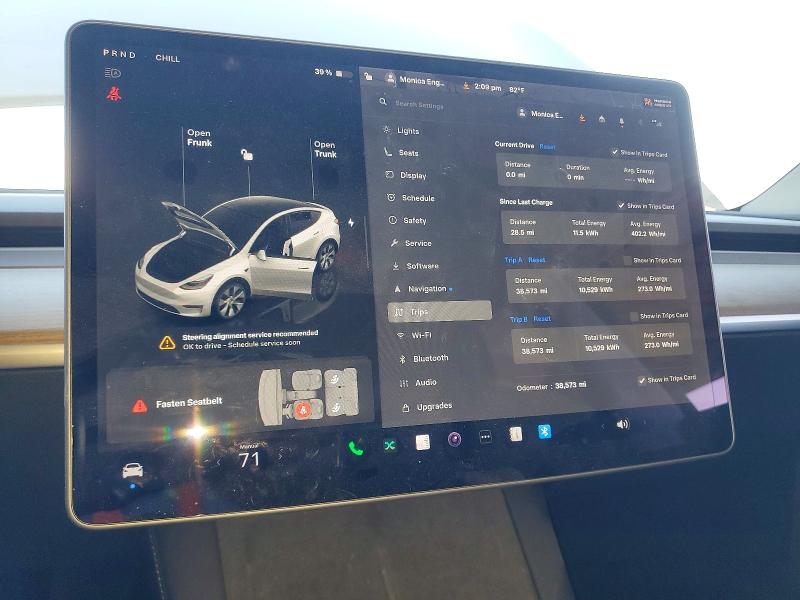 Продаж на аукціоні авто 2022 Tesla Model Y, vin: 7SAYGDEE3NF354195, номер лоту: 56176896