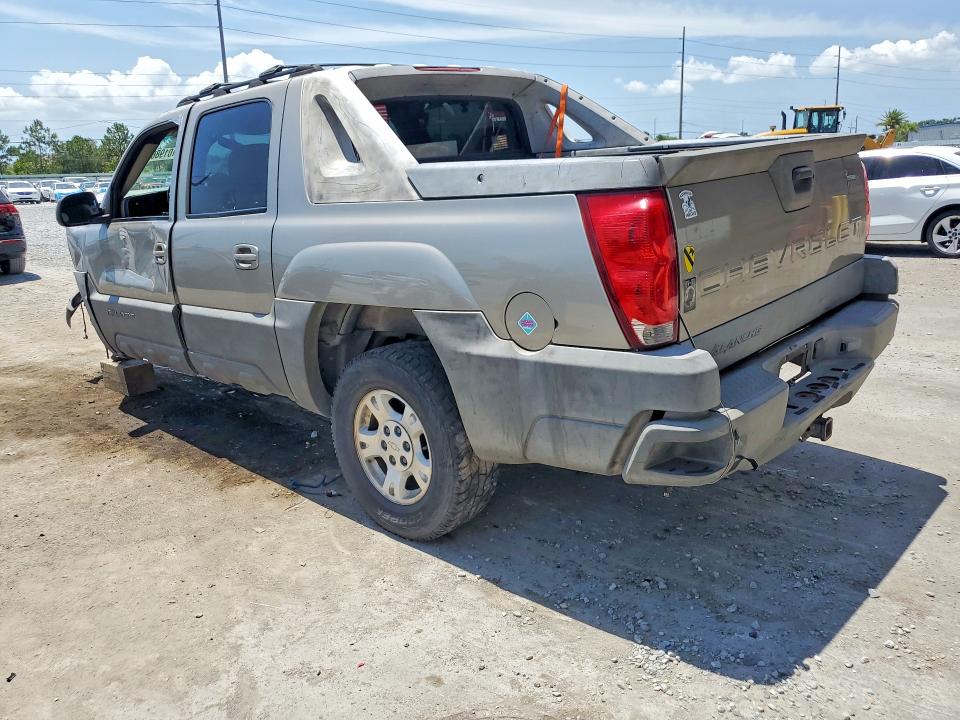 2002 Chevrolet Avalanche მანქანა იყიდება აუქციონზე, vin: 3GNEC13T52G244709, აუქციონის ნომერი: 58101986