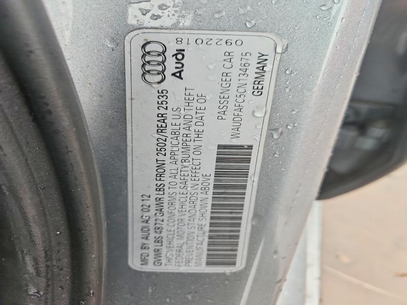 Aukcja sprzedaży 2012 Audi A6, vin: WAUDFAFC5CN134675, numer aukcji: 57383776