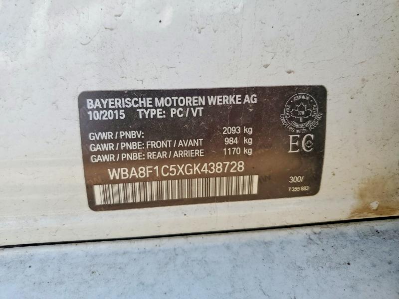 Продажа на аукционе авто 2016 Bmw 328, vin: WBA8F1C5XGK438728, номер лота: 55335746