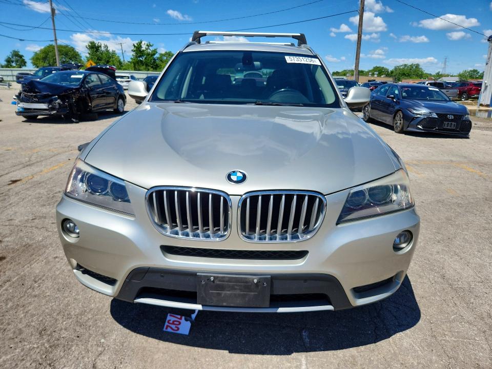Aukcja sprzedaży 2011 Bmw X3, vin: 5UXWX7C51BLT78270, numer aukcji: 57351256