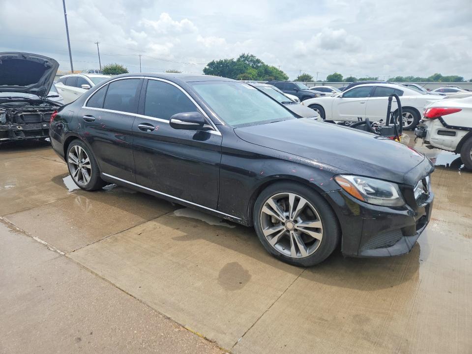 2015 Mercedes-benz C მანქანა იყიდება აუქციონზე, vin: 55SWF4JB0FU079985, აუქციონის ნომერი: 55926776