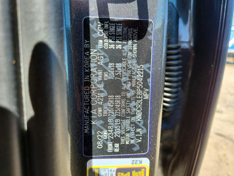 55611616 :رقم المزاد ، KNDCR3LE8P5042215 vin ، 2023 Kia Niro مزاد بيع