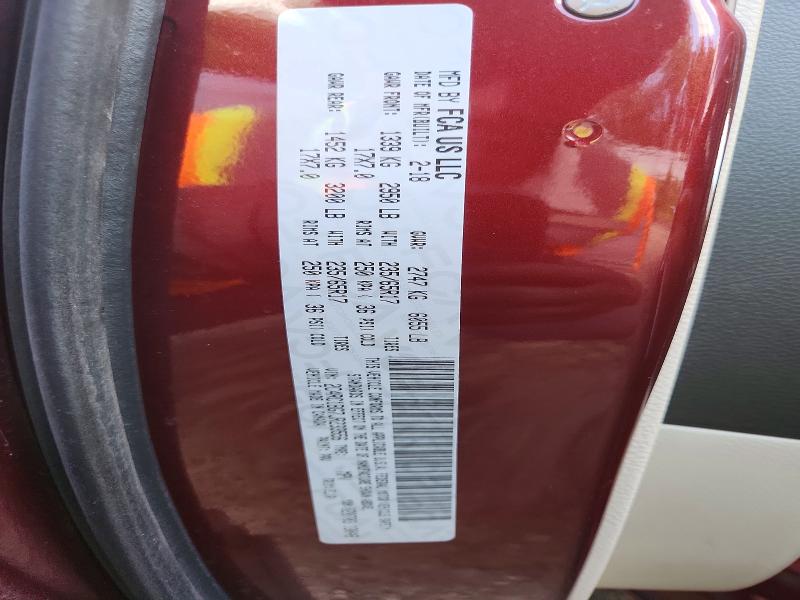 58393066 :رقم المزاد ، 2C4RC1BG7JR233556 vin ، 2018 Chrysler Pacifica مزاد بيع
