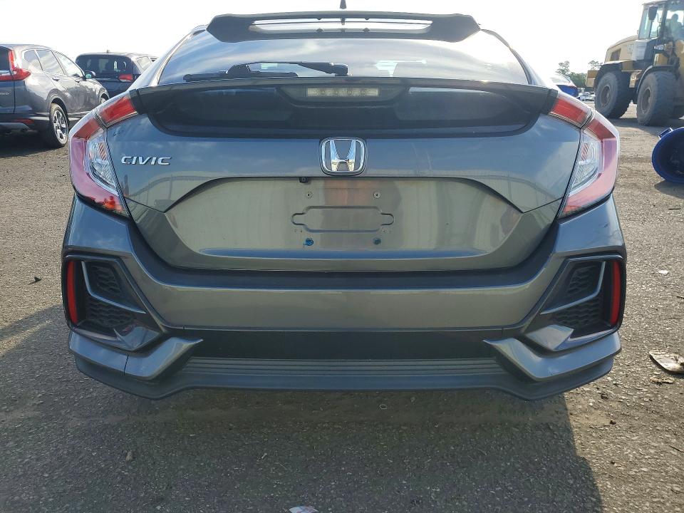 57957056 :رقم المزاد ، SHHFK7H62MU224107 vin ، 2021 Honda Civic مزاد بيع