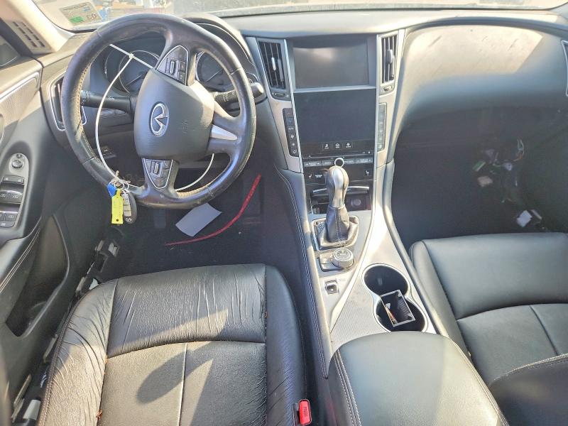 59282956 :رقم المزاد ، JN1BV7AP2FM332525 vin ، 2015 Infiniti Q50 مزاد بيع