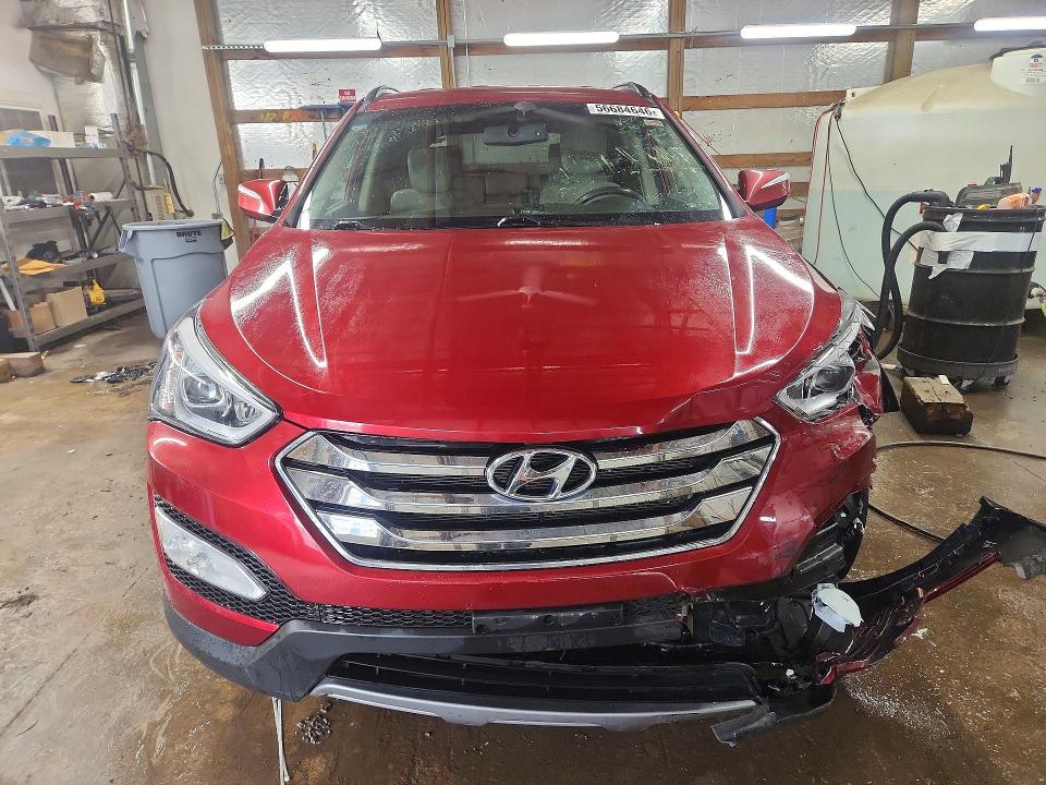 2013 Hyundai Santa Fe Sport მანქანა იყიდება აუქციონზე, vin: 5XYZU3LB4DG016485, აუქციონის ნომერი: 56684646