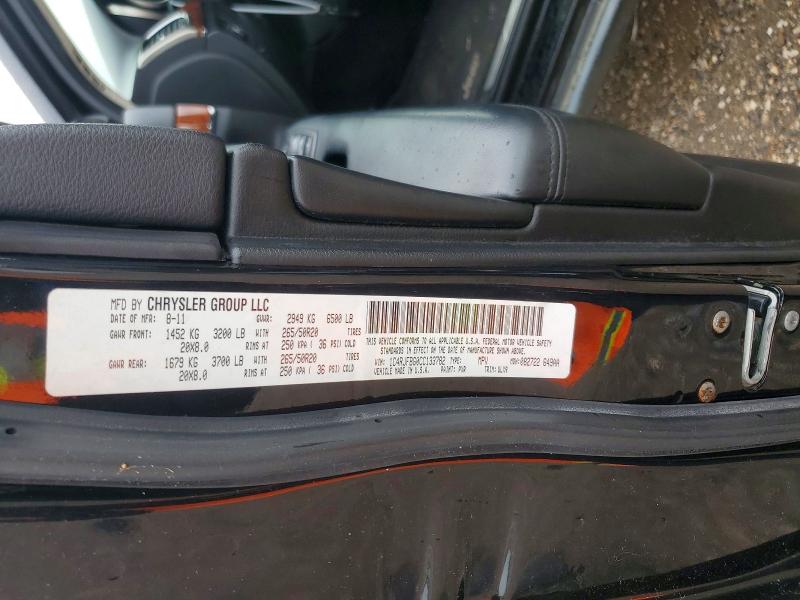 Продажа на аукционе авто 2012 Jeep Grand Cherokee, vin: 1C4RJFBG0CC133782, номер лота: 57567306