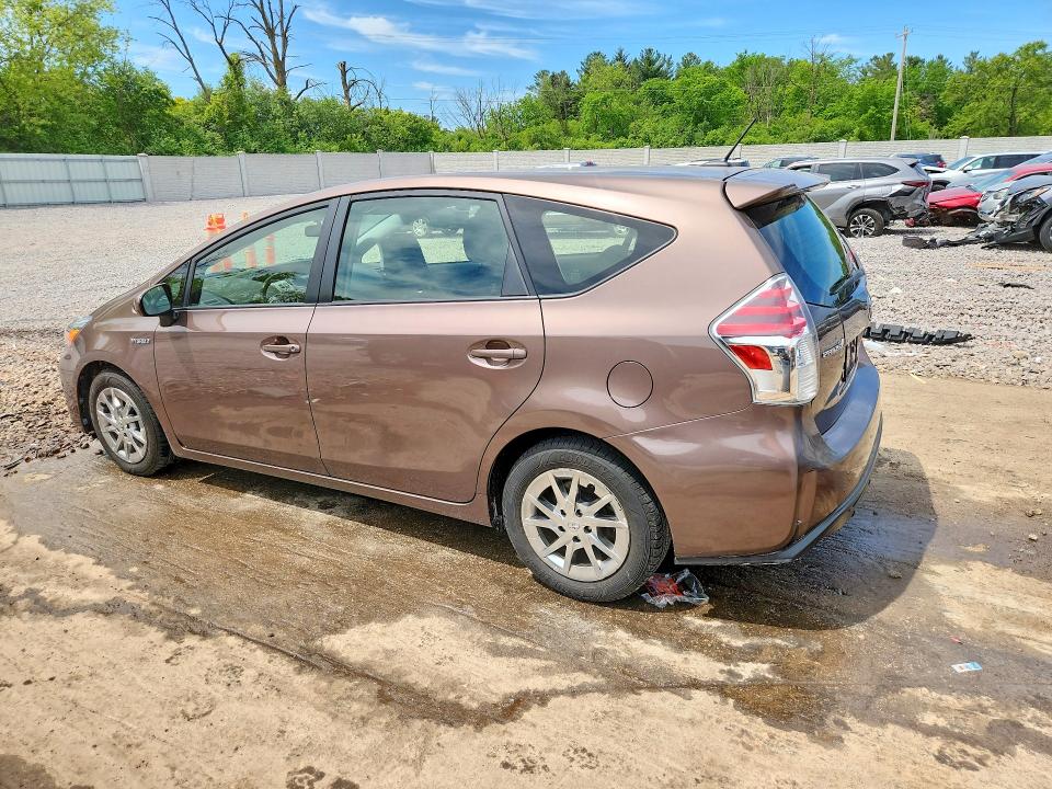 55610476 :رقم المزاد ، JTDZN3EUXFJ024492 vin ، 2015 Toyota Prius V مزاد بيع
