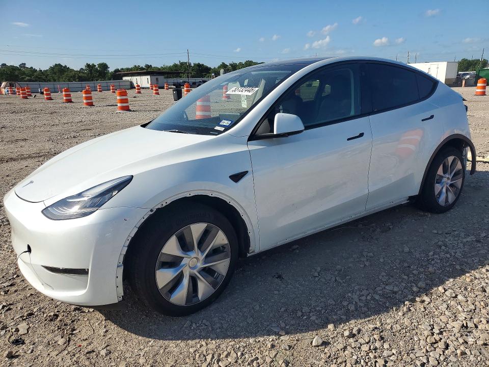 55132446 :رقم المزاد ، 7SAYGDEE0PA077165 vin ، 2023 Tesla Model Y مزاد بيع