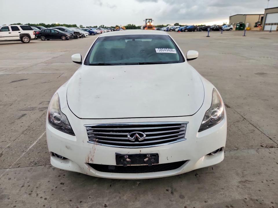 58049406 :رقم المزاد ، JN1CV6FE7EM900465 vin ، 2014 Infiniti Q60 Convertible مزاد بيع