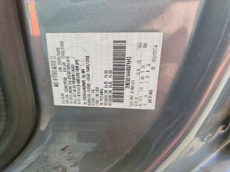 Auction sale of the 2004 Ford Freestar Lane, vin: 2FMZA51644BA79693, lot number: 58111956