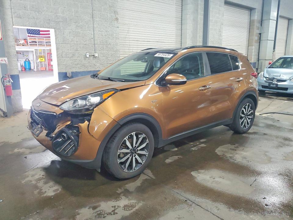 2018 Kia Sportage მანქანა იყიდება აუქციონზე, vin: KNDPNCACXJ7488845, აუქციონის ნომერი: 58754426