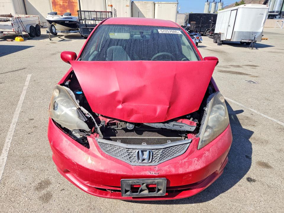 2012 Honda Fit მანქანა იყიდება აუქციონზე, vin: JHMGE8H37CC038923, აუქციონის ნომერი: 57257086