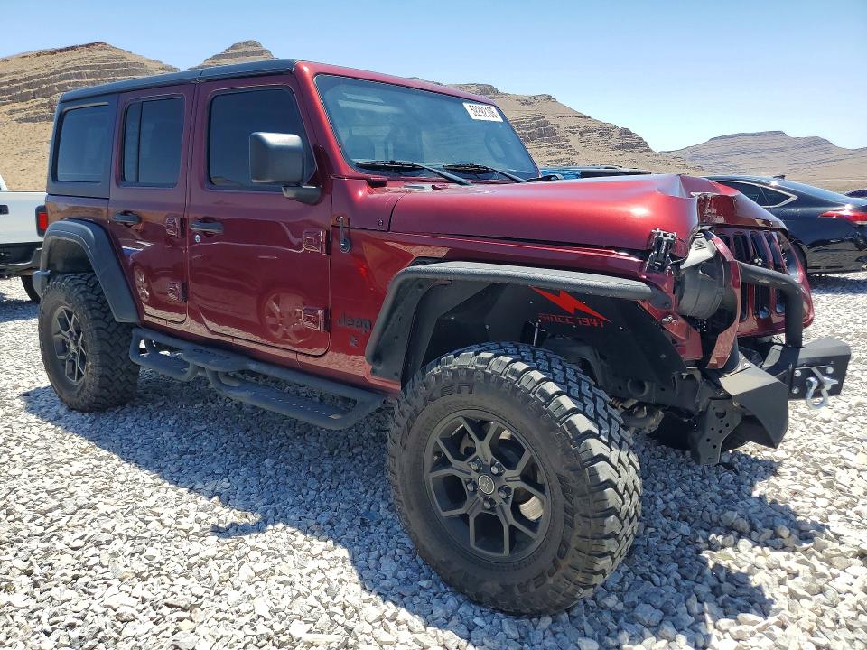59292106 :رقم المزاد ، 1C4HJXDM0MW791879 vin ، 2021 Jeep Wrangler Unlimited مزاد بيع