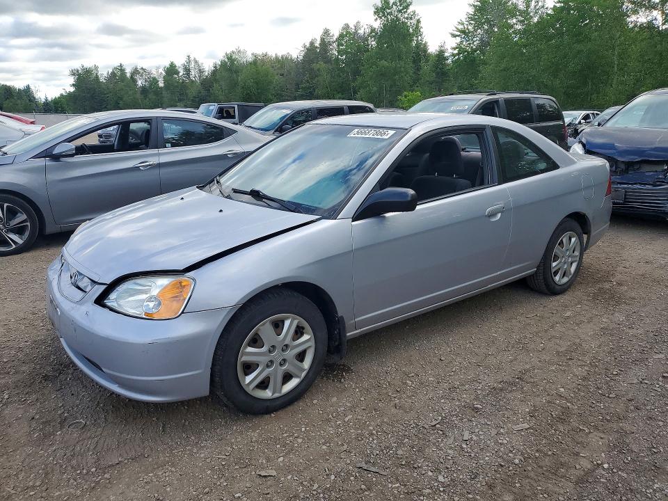 2003 Honda Civic მანქანა იყიდება აუქციონზე, vin: 1HGEM21543L815743, აუქციონის ნომერი: 56687866