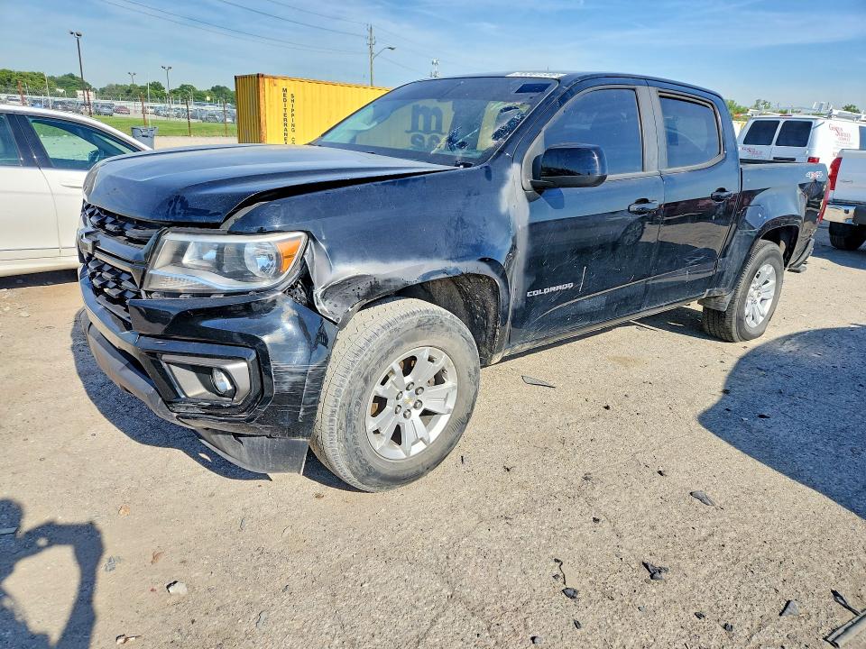 Auction sale of the 2021 Chevrolet Colorado, vin: 1GCGTCENXM1104149, lot number: 55361736
