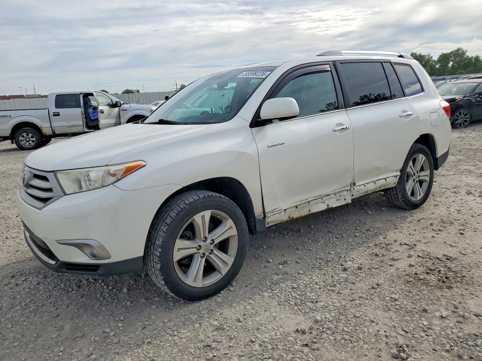 2013 Toyota Highlander მანქანა იყიდება აუქციონზე, vin: 5TDDK3EH7DS262242, აუქციონის ნომერი: 55599226