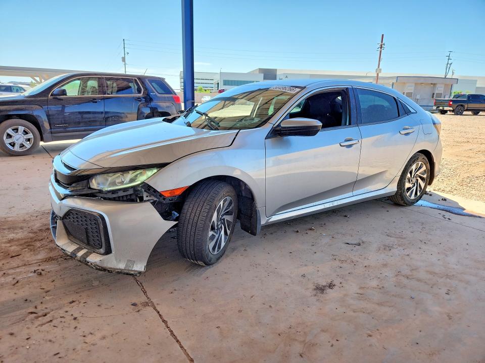58496266 :رقم المزاد ، SHHFK7H30JU233938 vin ، 2018 Honda Civic مزاد بيع