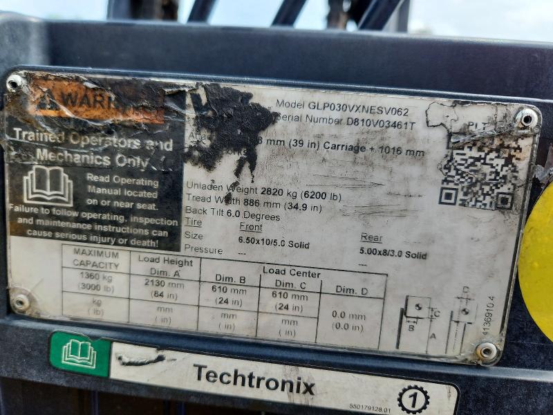 Продаж на аукціоні авто 2019 Yale Lift Truck, vin: D810V03461T, номер лоту: 57746766