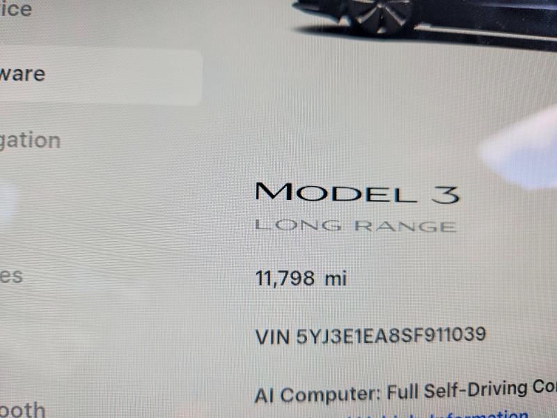 Продажа на аукционе авто 2025 Tesla Model 3, vin: 5YJ3E1EA8SF911039, номер лота: 55502936