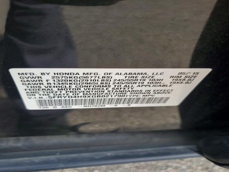 Aukcja sprzedaży 2016 Acura Mdx, vin: 5FRYD4H9XGB021790, numer aukcji: 57046916