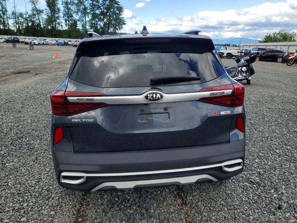 2021 Kia Seltos მანქანა იყიდება აუქციონზე, vin: KNDEUCA20M7195297, აუქციონის ნომერი: 57054006