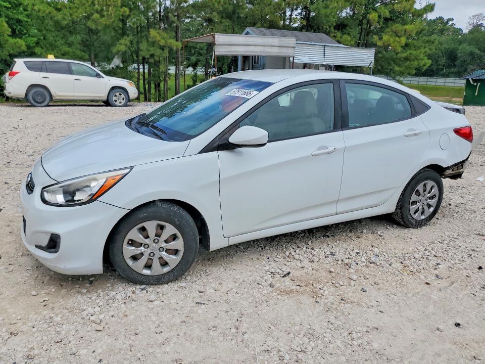 57511686 :رقم المزاد ، KMHCT4AE6HU369743 vin ، 2017 Hyundai Accent مزاد بيع